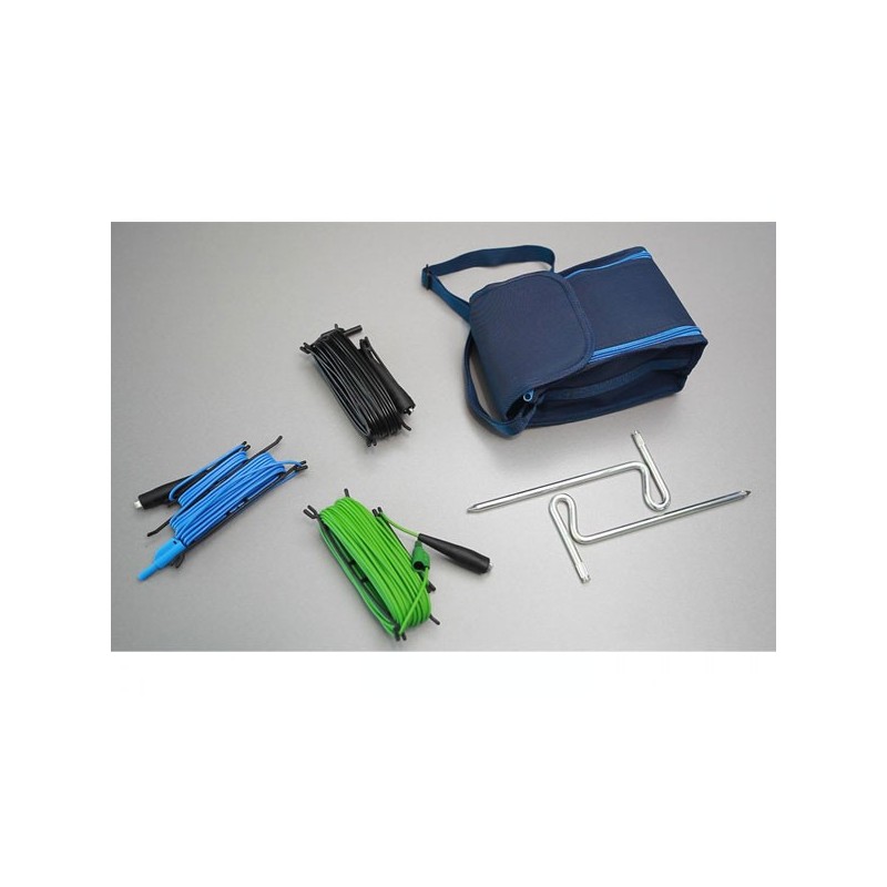 Kit mesure 2 piquets + 3 câbles et son sac de transport – IT.EST 600B et IT.EST 600A