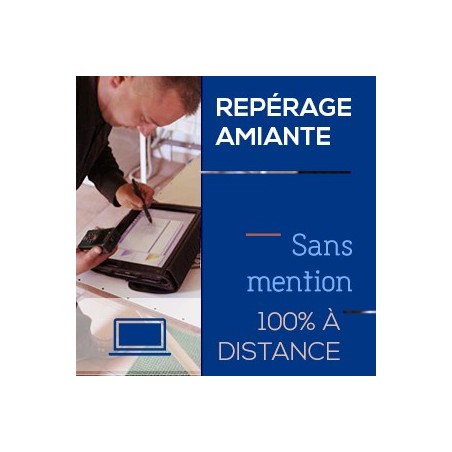 Repérage amiante sans mention - 100 % à distance