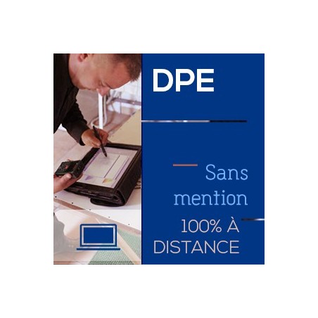 Diagnostic de Performance Energétique "Sans Mention" 100 % à distance